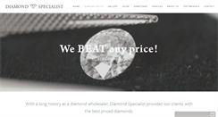 Desktop Screenshot of diamondspecialist.com.au