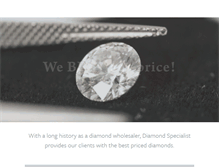 Tablet Screenshot of diamondspecialist.com.au